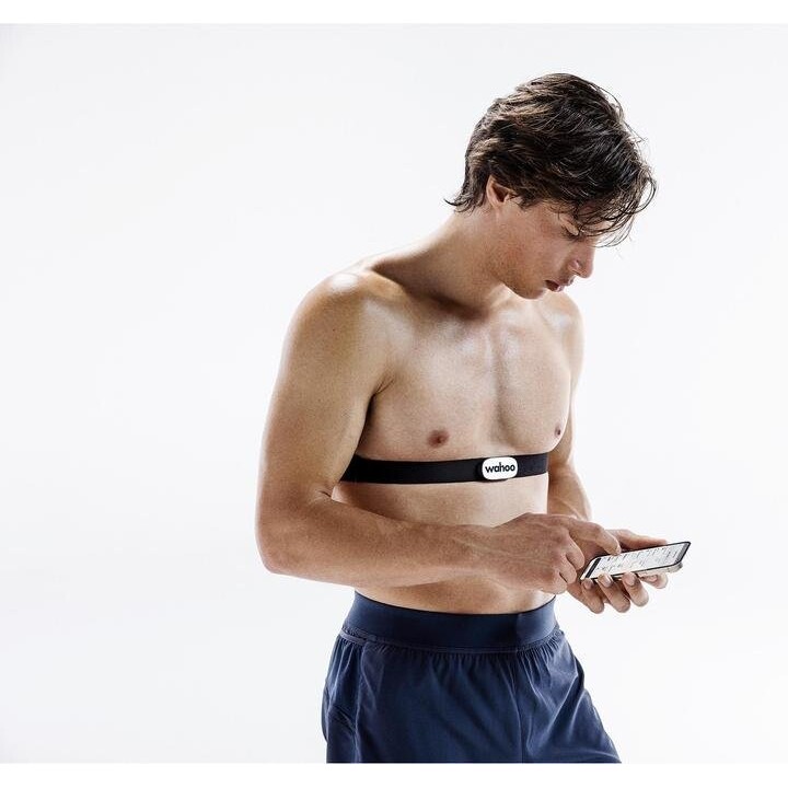 Wahoo TRACKR Herzfrequenz, Herzfrequenz-Sensor, Brustgurt, schwarz