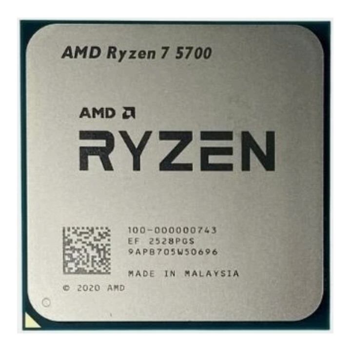 CPU AMD Ryzen 7 5700 3.7GHz 8-core Socket AM4, Bandeja