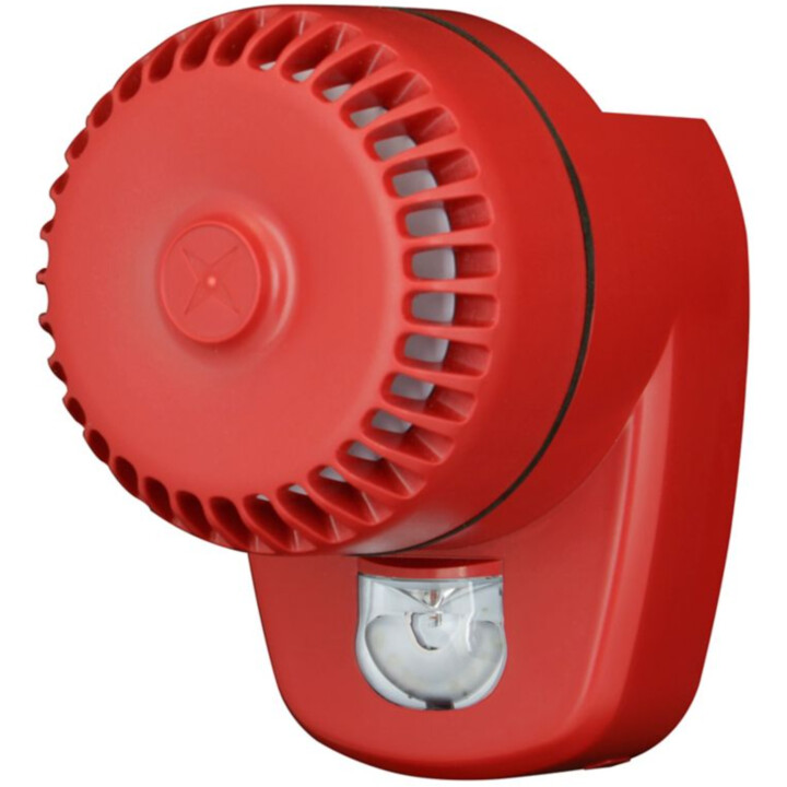 ROLP LX LED-Signalleuchte VAD, Fulleon, rotes Blinklicht, rotes Gehäuse (ROLP/R1/LX-W/RF E38)