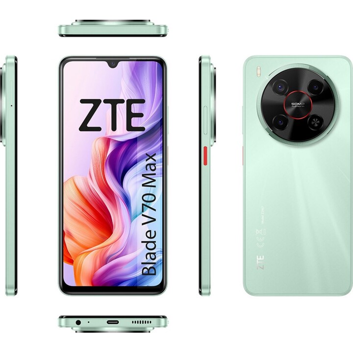 ZTE Blade V70 Max, 4GB 256GB, 6.9 IPS LCD 120 Hz, 6000mAh, Green
