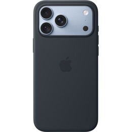 Coque en silicone Apple avec MagSafe pour iPhone 18 Pro Max - Bleu marine