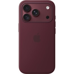 Apple Silikonhülle mit MagSafe für das iPhone 18 Pro – Burgunderrot