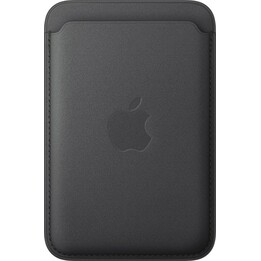 Carteira trançada fina da Apple com MagSafe para iPhone - Preta