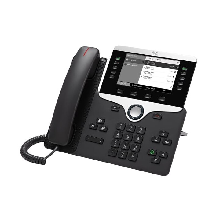 Cisco 8811 IP-Telefon, schwarzes LCD