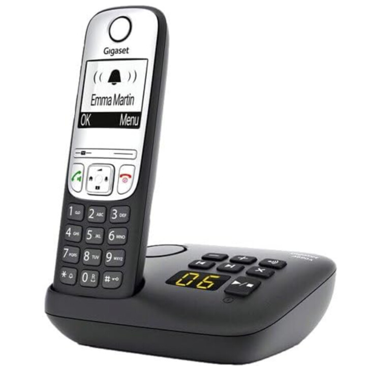 Gigaset A690A Duo DECT Cordless analogue Hands-free, base, Redial Black