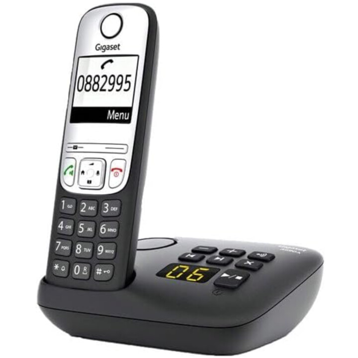 Gigaset A690A Duo DECT Sem fios analógico Mãos livres, base, remarcação Preto