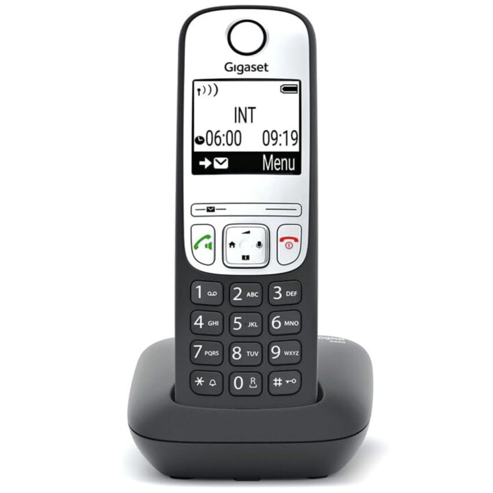 Gigaset A690 DECT Cordless analogue Hands-free, base, Redial Black