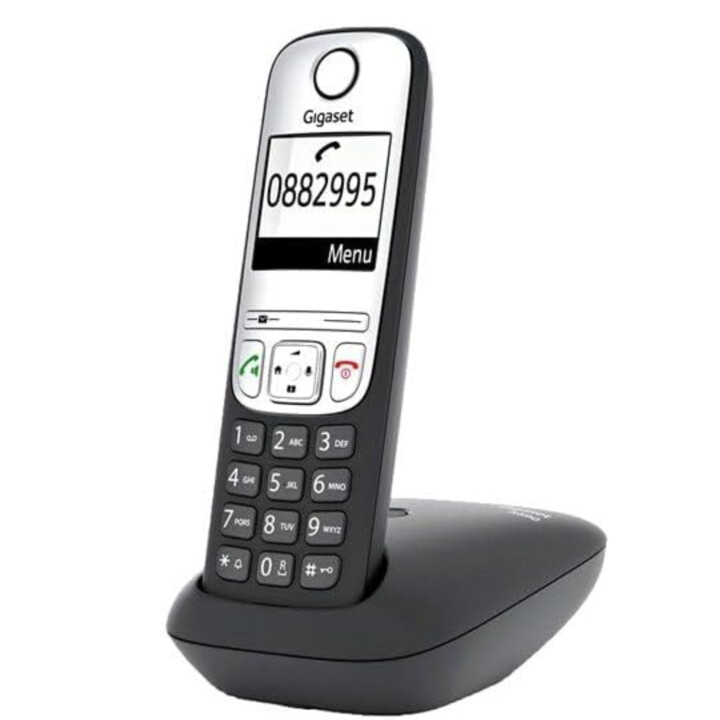 Gigaset A690 DECT Cordless analogue Hands-free, base, Redial Black