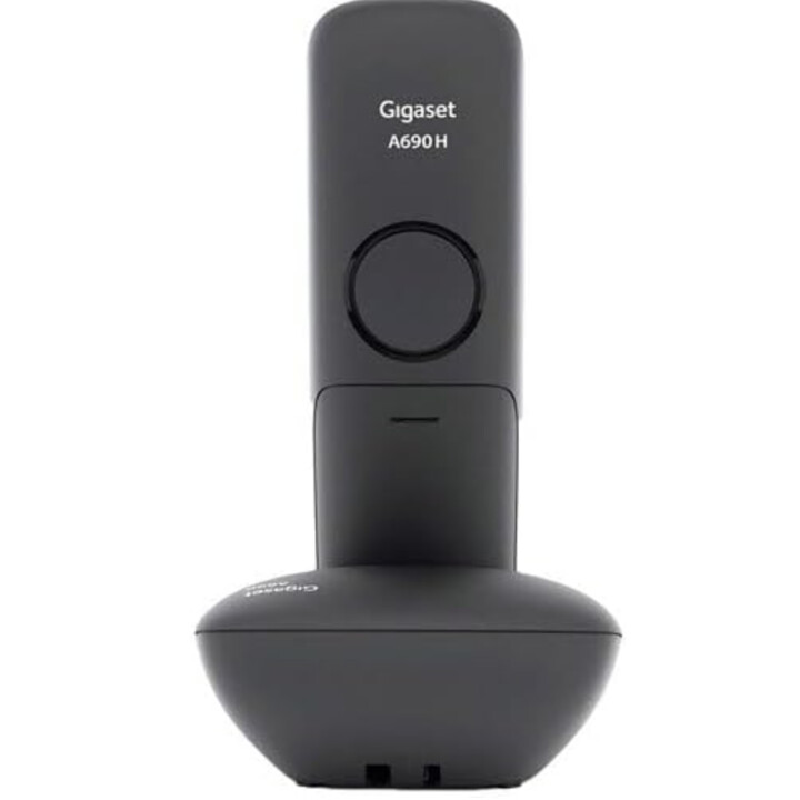 Gigaset A690 DECT analogique sans fil Mains libres, base, numérotation Noir