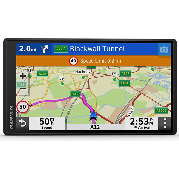Garmin drivesmart 55 Navigador da UE Mt-D fixado 14 cm (5,5") TFT Touchscreen 151 g preto