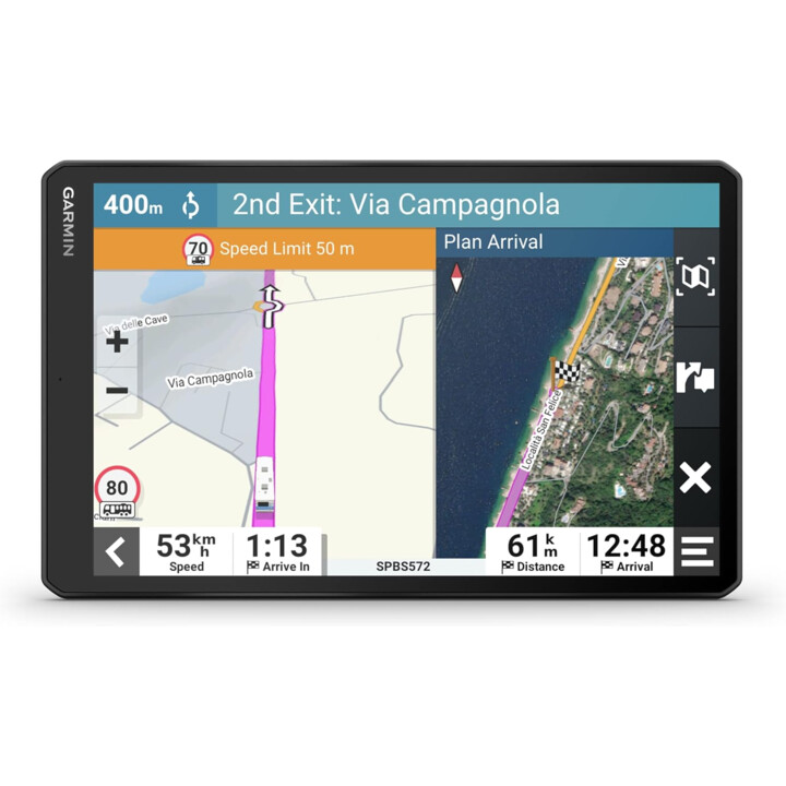Navegador por satélite Garmin Camper 1095 EU con tráfico en directo