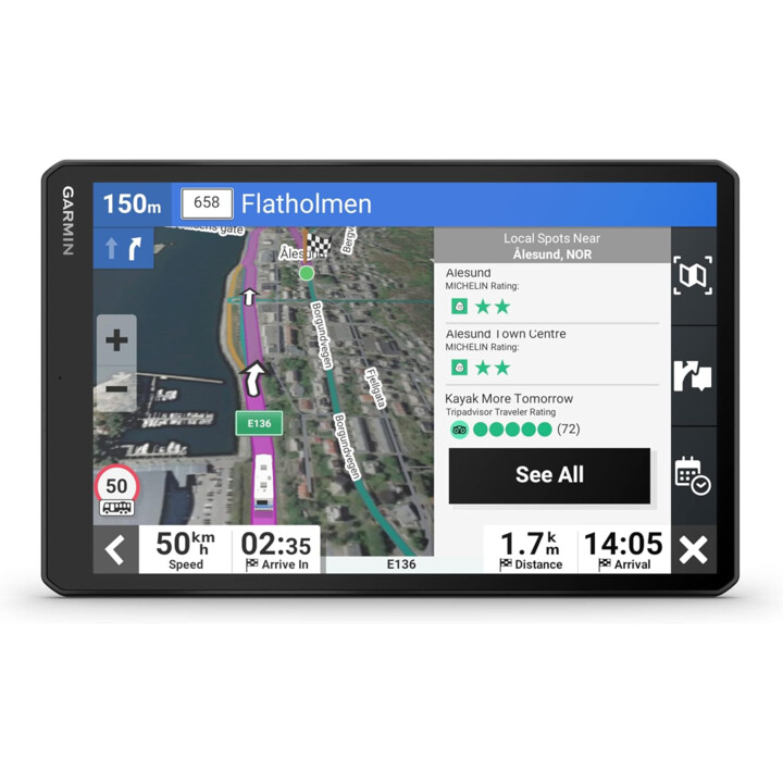 Garmin Camper 1095 EU Sat-Nav avec Live Traffic