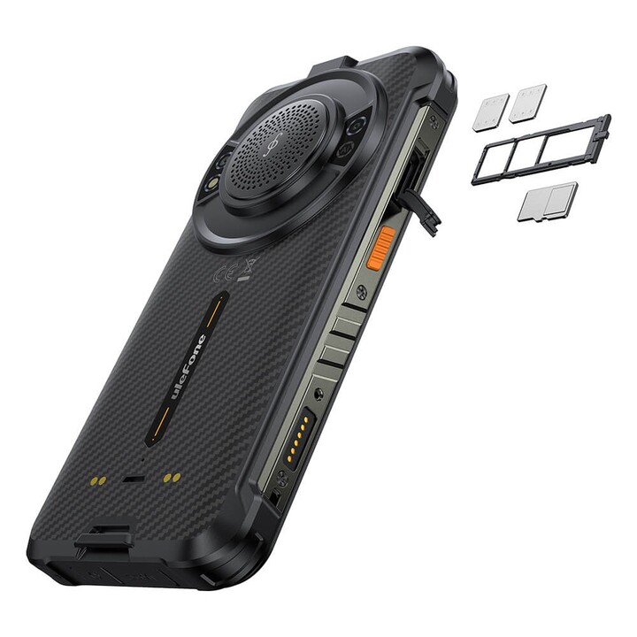 Smartphone Ulefone RUGKING 5,99, processeur Unisoc, 8 Go de RAM, 128 Go, noir