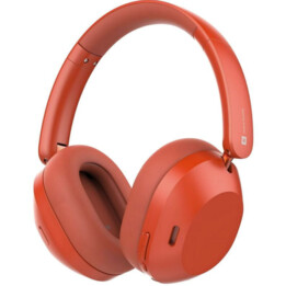 Casque d'écoute rouge Realme Techlife Studio H1