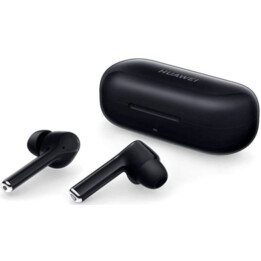 Huawei Freebuds 3i Carbon Black Auscultadores intra-auriculares Bluetooth com cancelamento de ruído Estojo de carregamento Bater