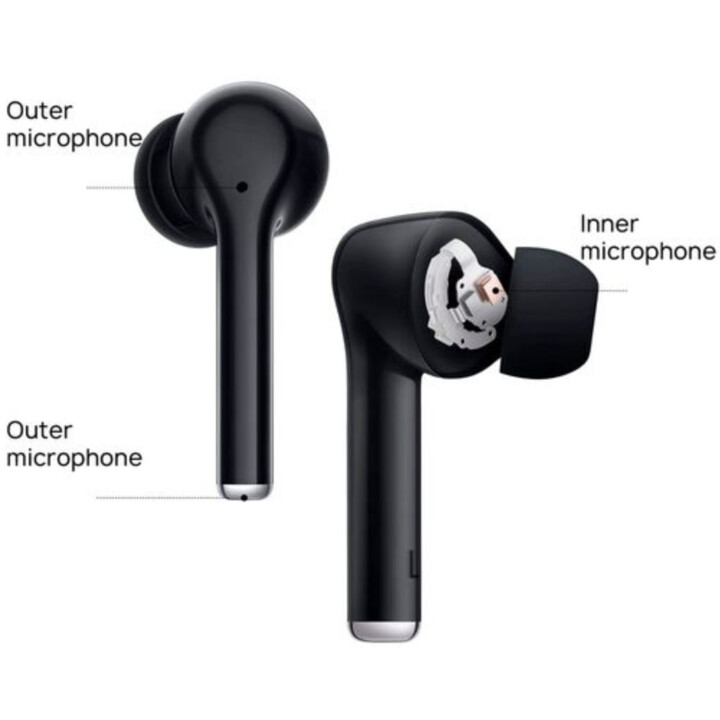 Huawei Freebuds 3i Carbono Negro Auriculares Bluetooth In-ear Cancelación de ruido Estuche de carga Batería