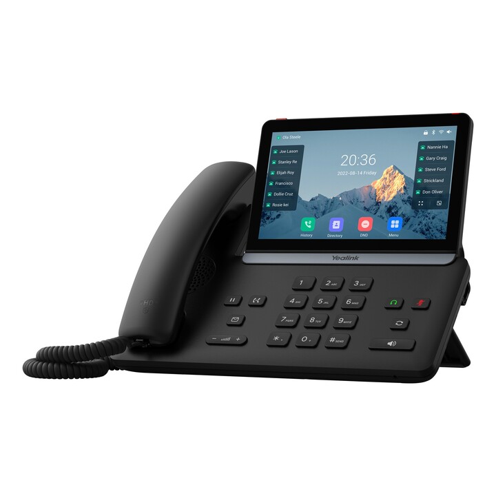 Yealink SIP-T87W VoIP phone with caller ID