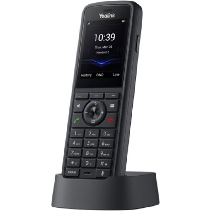 Yealink SIP-W59R Pro Ruggedized DECT Wireless IP Handset Phone with Bluetooth and Integrated Safety Alarms (Téléphone IP sans fi