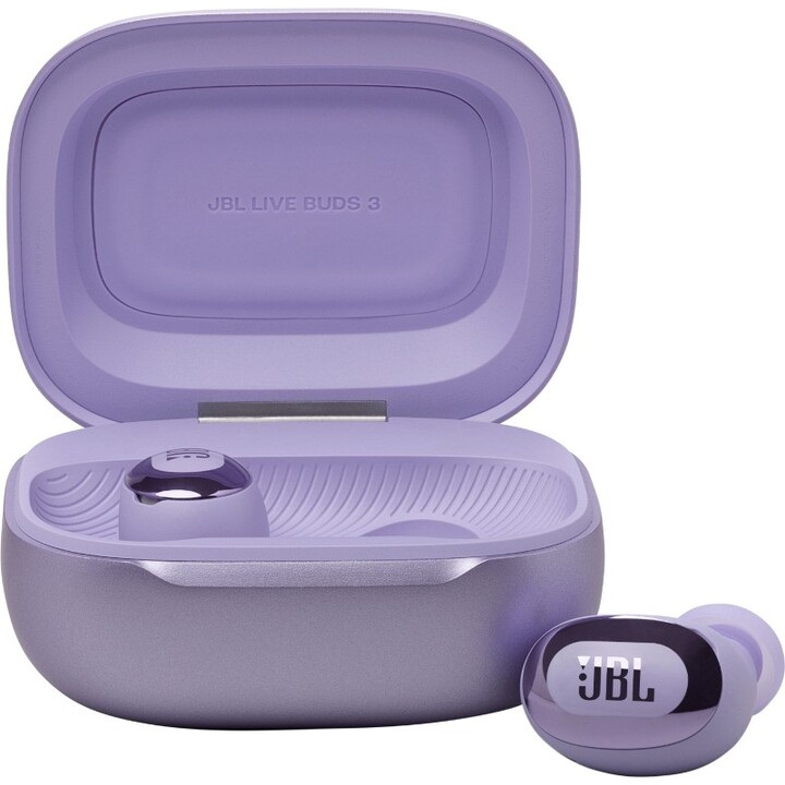 JBL Live Buds 3 Wireless In Ear Headsets Purple, JBLLIVEBUDS3PUR