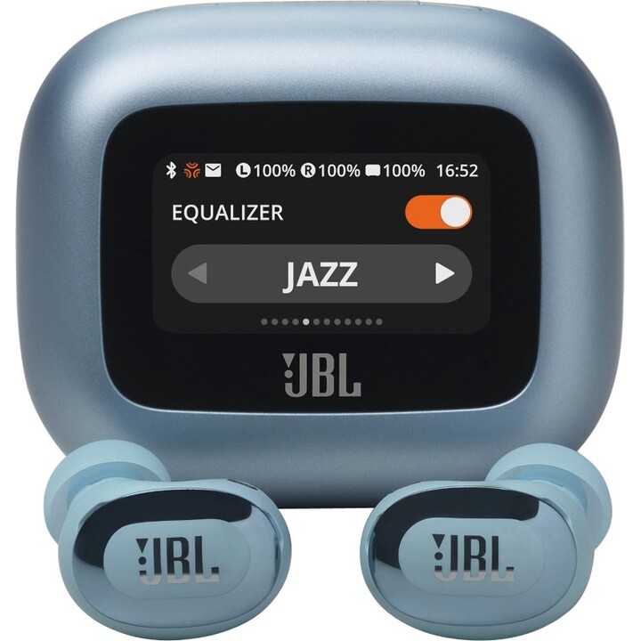 Écouteurs intra-auriculaires sans fil JBL Live Buds 3 bleus, JBLLIVEBUDS3BLU