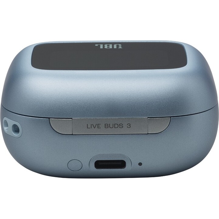 Fones de ouvido intra-auriculares sem fio JBL Live Buds 3, na cor azul, JBLLIVEBUDS3BLU