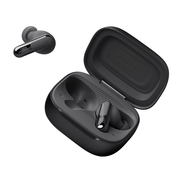 JBL Live Beam 3 Wireless In Ear Headsets Black, JBLLIVEBEAM3BLK