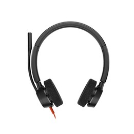 Auriculares Poly Blackwire 3320 para Microsoft Teams USB-C + Adaptador USB-C/A/ con Micrófono/ USB Tipo-C/ Negros