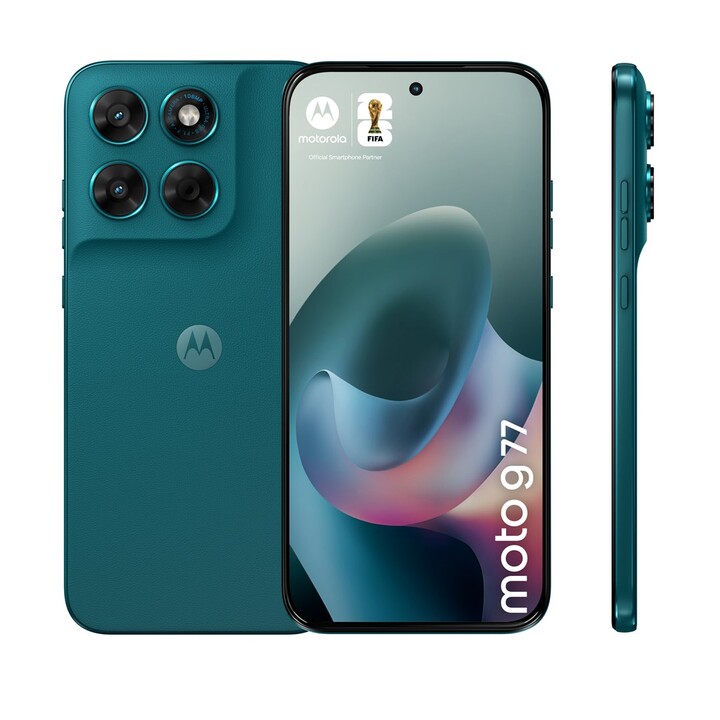Motorola moto g77 17,3 cm (6,8 Zoll) Ranura híbrida Dual SIM Android 16.0 5G USB Tipo C 8 GB 256 GB 5200 mAh Grün