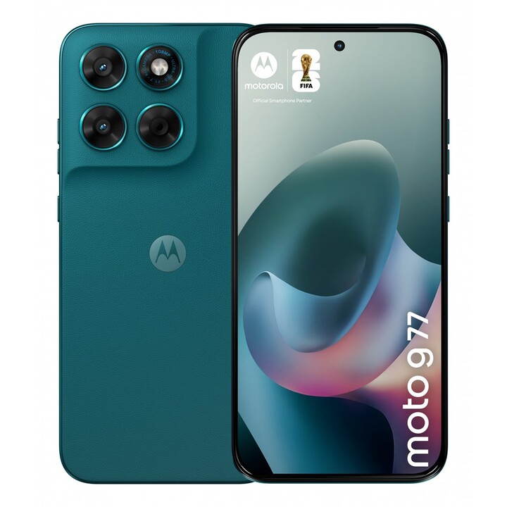 Motorola moto g77 17,3 cm (6.8") Ranura híbrido Dual SIM Android 16.0 5G USB Tipo C 8 GB 256 GB 5200 mAh Verde