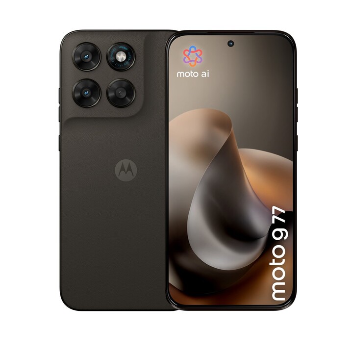 Motorola moto g77 17,3 cm (6.8") Ranura híbrido Dual SIM Android 16.0 5G USB Tipo C 8 GB 128 GB 5200 mAh Preto