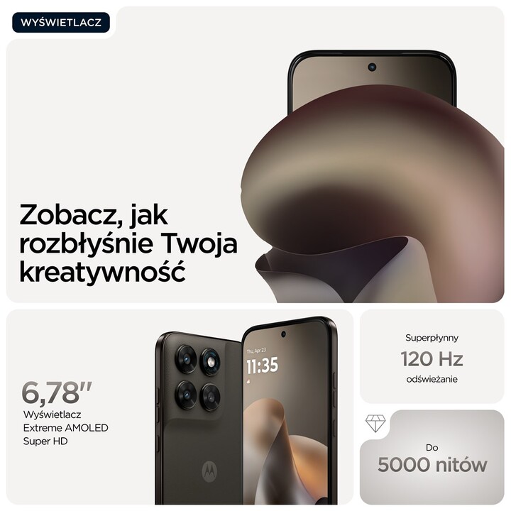Motorola moto g77 17,3 cm (6.8") Ranura ibrida Dual SIM Android 16.0 5G USB Tipo C 8 GB 128 GB 5200 mAh Nero