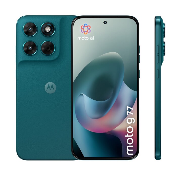 Motorola moto g77 17,3 cm (6.8") Ranura hybride Dual SIM Android 16.0 5G USB Type C 8 Go 128 Go 5200 mAh Vert