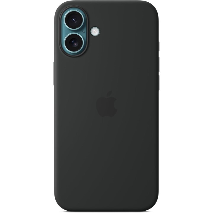 APPLE iPhone 16 Plus Silicone Case with MagSafe Black