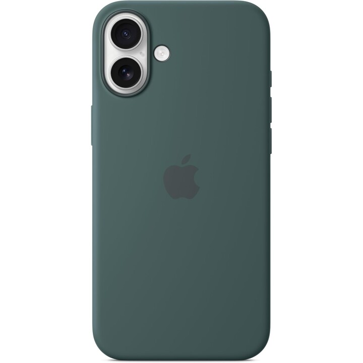 Coque en silicone Apple iPhone 16 Plus avec MagSafe – Vert d’eau