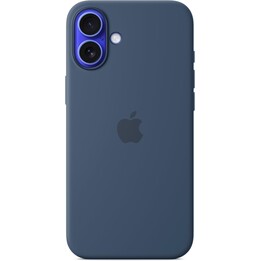 Capa de silicone Apple iPhone 16 Plus com MagSafe - Denim