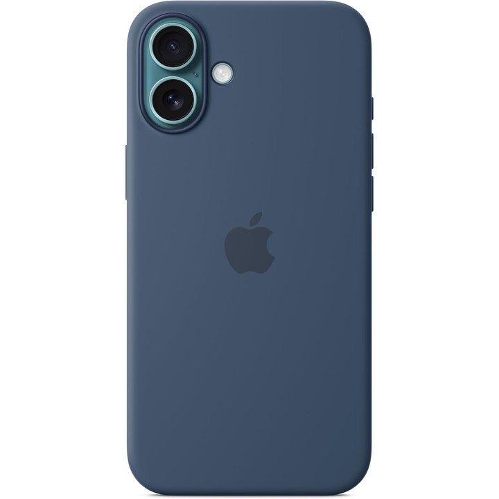 Apple iPhone 16 Plus Silikonhülle mit MagSafe – Denim