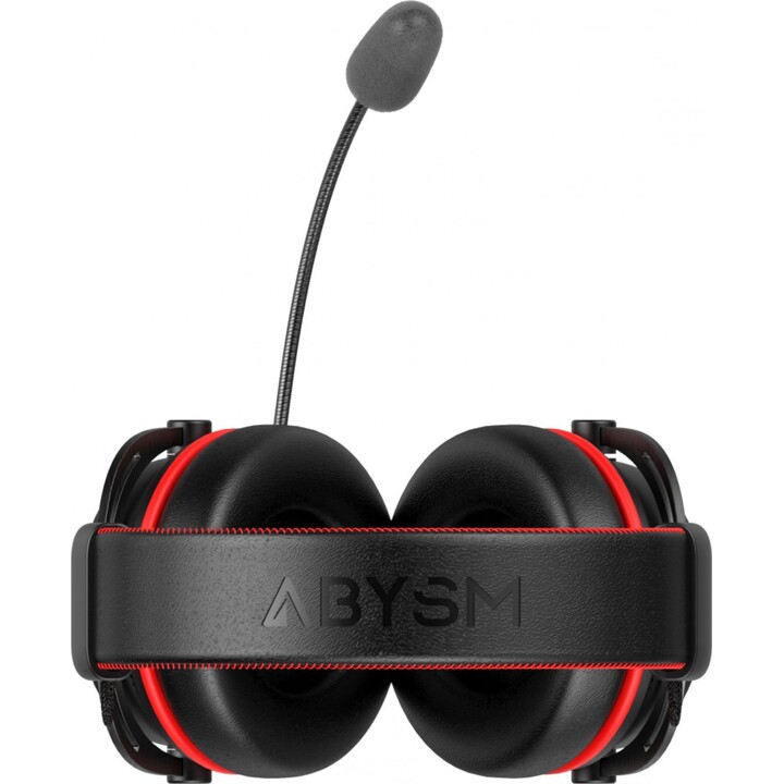 Auriculares abysm ag700 pro 7.1 negro sonido virtual mando usb 1.2m jack 3.5mm