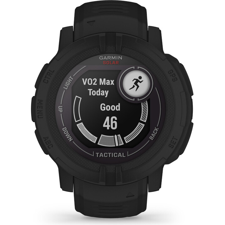 Garmin Instinct 2 Solar Tactical Black GPS with 45mm Strap - Smartwatch