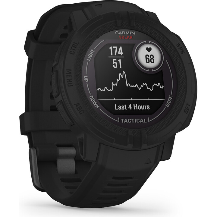 Garmin Instinct 2 Solar Tactical Negro GPS con Correa 45mm - Reloj inteligente