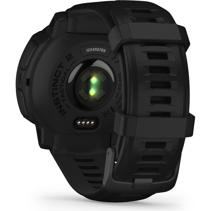 Garmin Instinct 2 Solar Tactical Noir GPS avec Bracelet 45mm - Montre Connectée