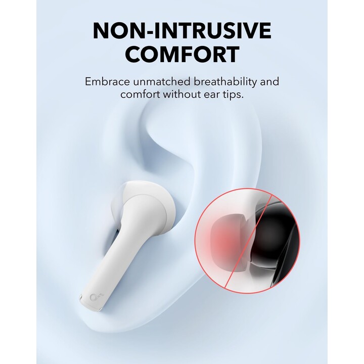 Fones de ouvido sem fio Soundcore K20i brancos