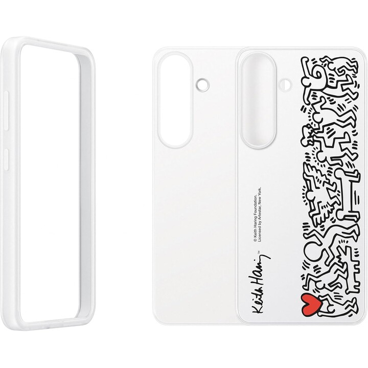 Funda Samsung Flipsuit para Galaxy S25. Blanca