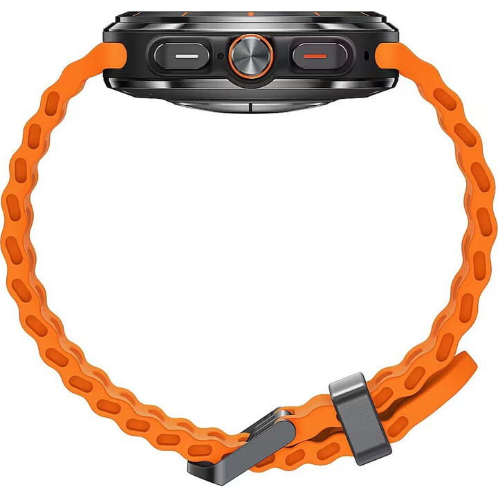 Samsung Galaxy Watch Ultra L705 2025, 47mm, LTE, titânio cinza, laranja