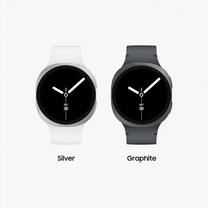 Samsung Galaxy Watch8, 40mm, Bluetooth, AI Smart Watch, 3nm Processor, Health & Sleep Coach, Graphite, Gray