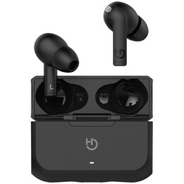 Casque Bluetooth Hiditec Fenix TWS avec étui de chargement / Autonomie 6h / Noir