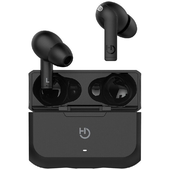 Fones de ouvido Hiditec Fenix TWS Bluetooth com capa de carga / 6h Autonomy / Preto
