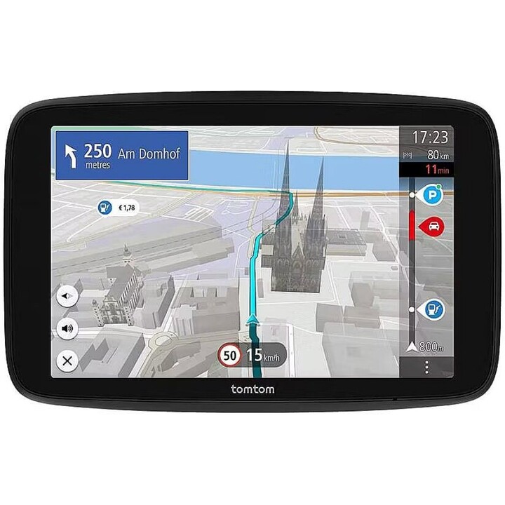 TomTom GO Navigator 1YE7.002.100 7" 1024x600 GPS Europa 32GB WiFi Bluetooth controllo vocale nero