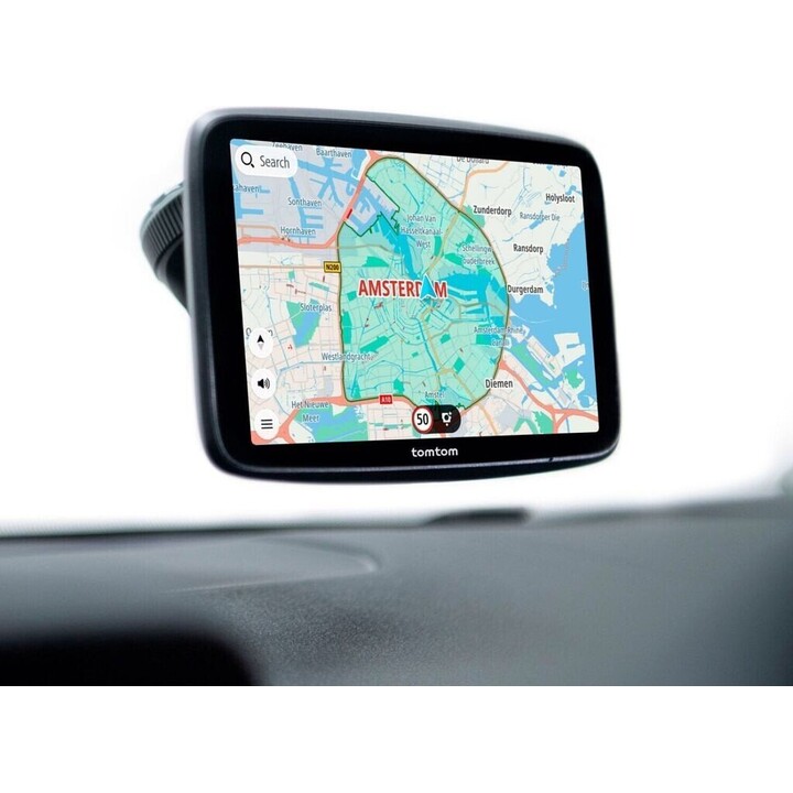 TomTom GO Navigator 1YE7.002.100 7" 1024x600 GPS Europe 32GB WiFi Bluetooth voice control black