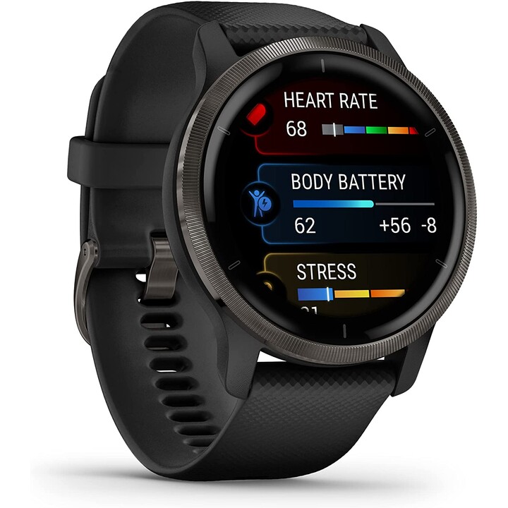 Garmin Venu 2 GPS Negro Pizarra