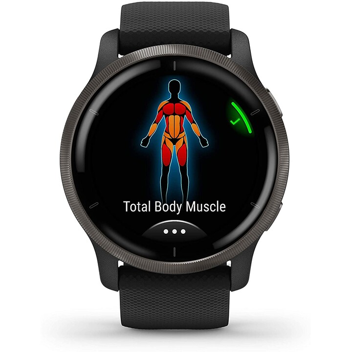 Garmin Venu 2 GPS Schwarz Schiefer